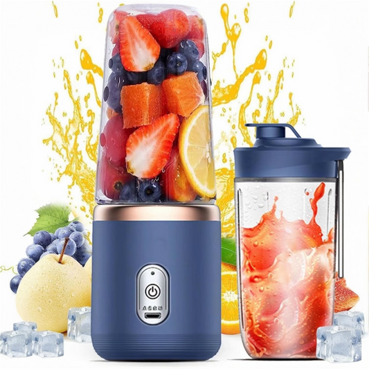 Portable Electric Blender 400ml - USB Rechargeable Smoothie Maker | LuxHaven